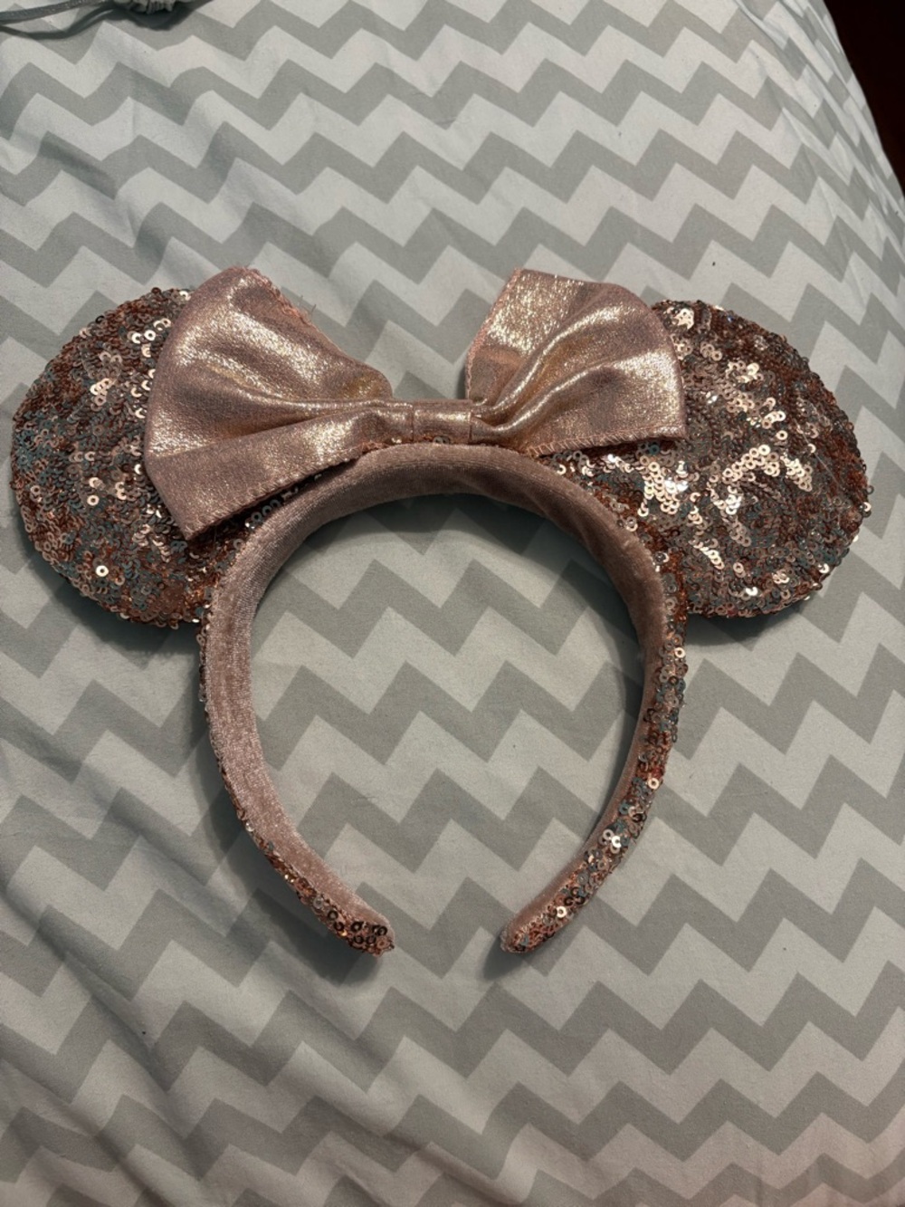 Disney Rose Gold Minnie Ears